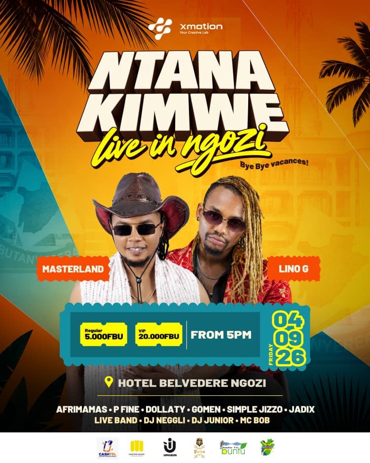 NTANA KIMWE Live in Ngozi concert poster